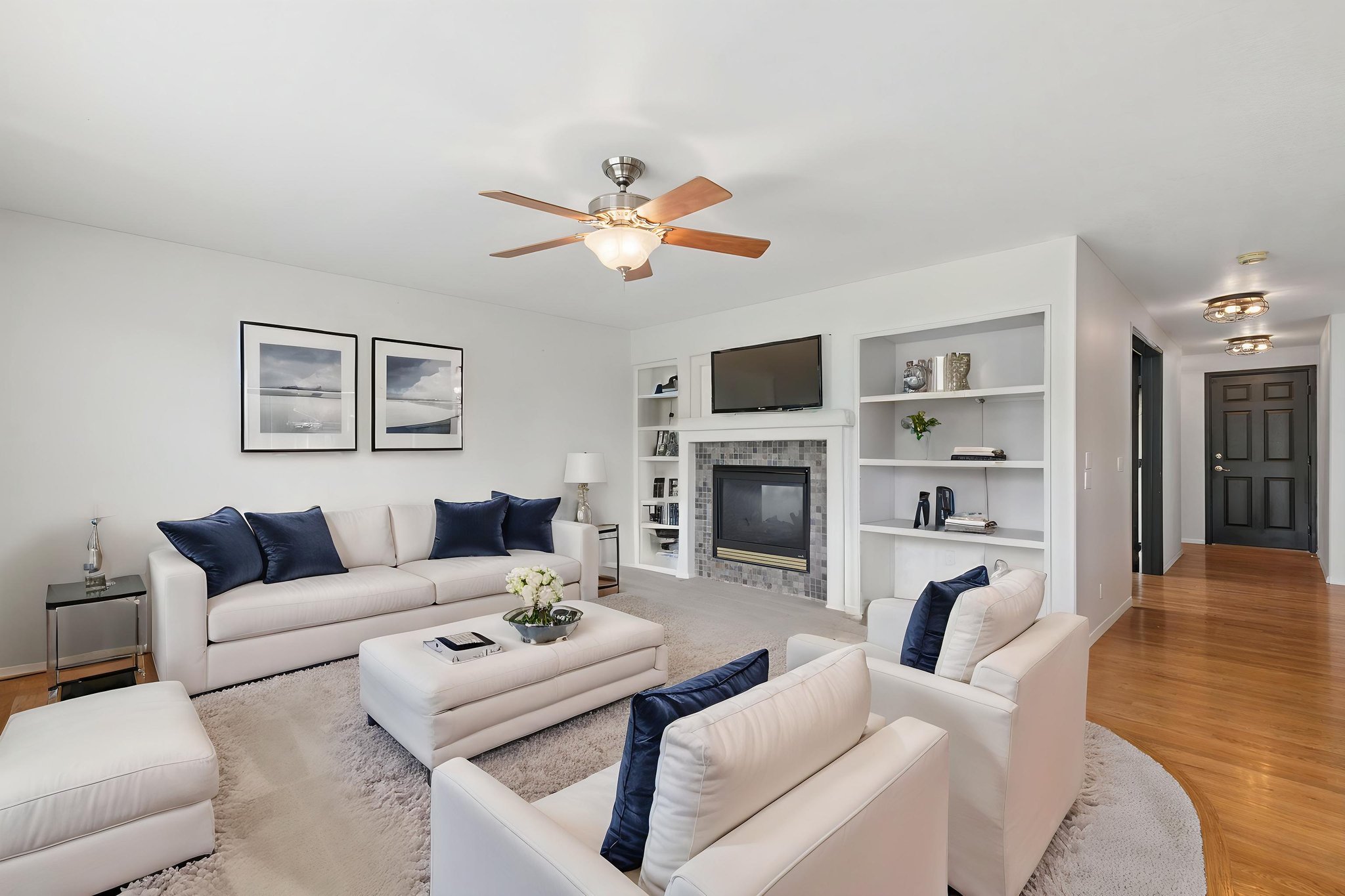 Family Room - Virtually Staged