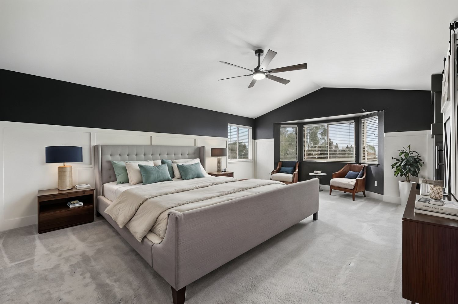 Primary Bedroom -Virtually Staged