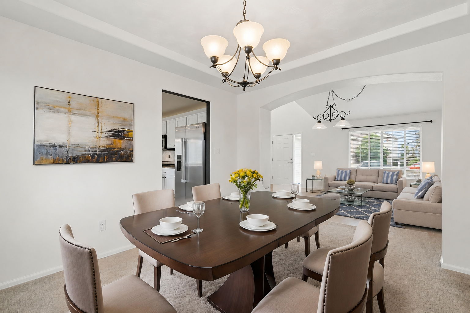 Dining Room - Virtually Staged