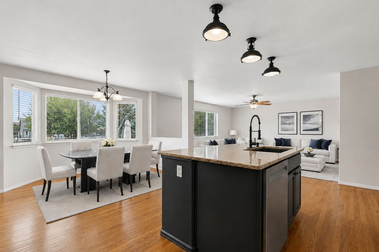 Dining Area - Virtually Staged
