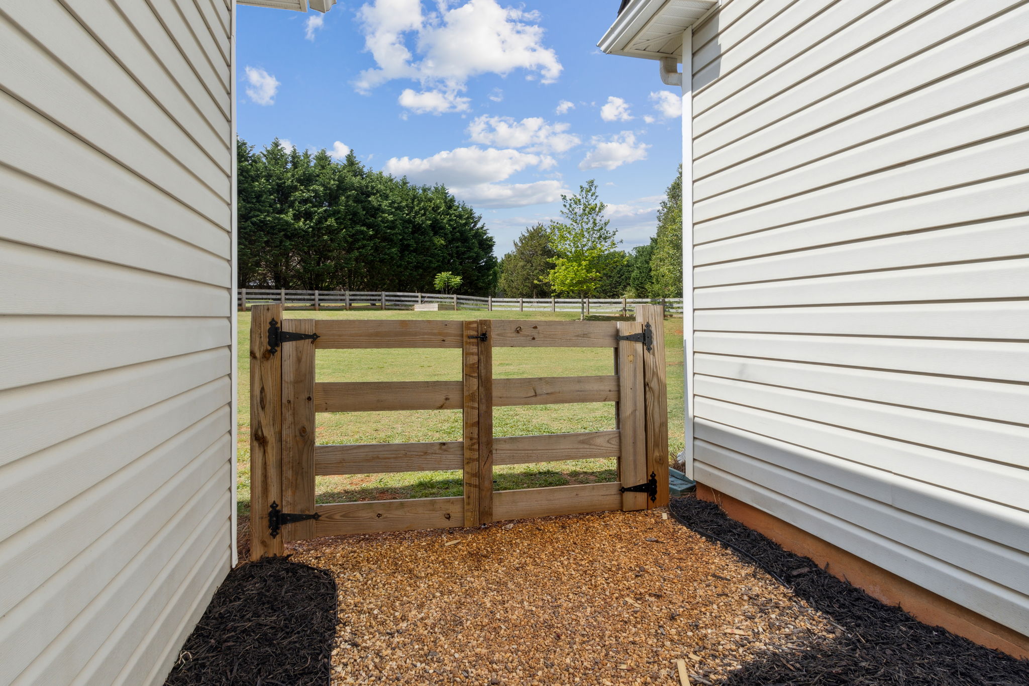 Gated Yard Entrance