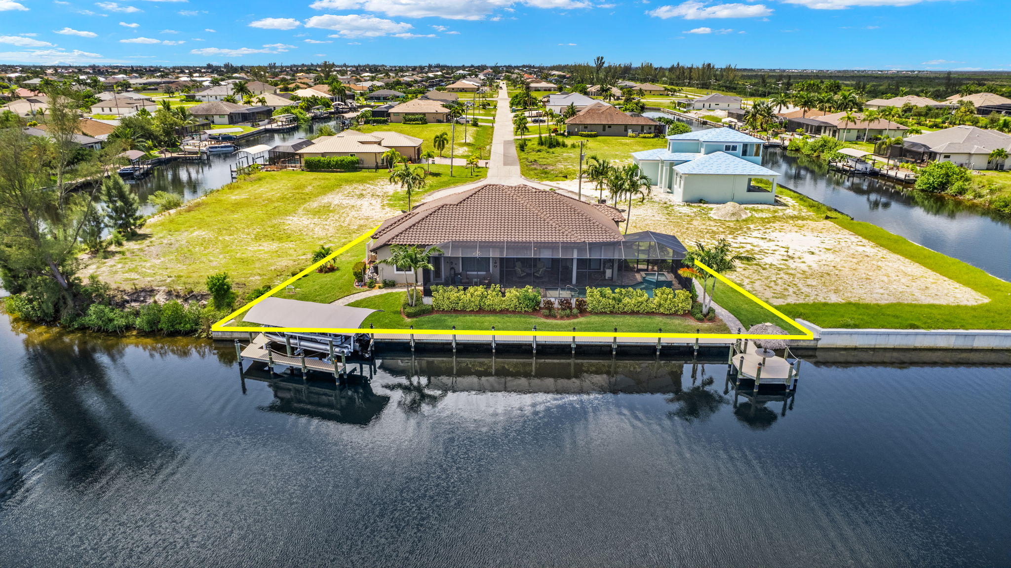 Aerial Rear Exterior 5 of 5 - lot lines