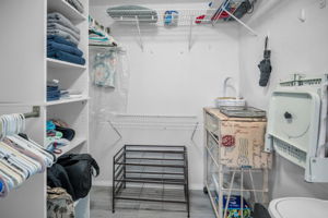 Master Bedroom Walk-in Closet