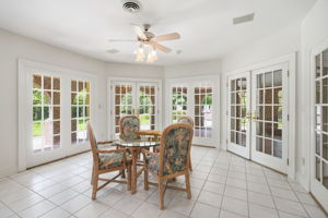 Lower Level Sunroom/ Entertainment  Space