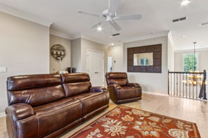 Upstairs Landing with Wood Flooring
