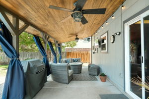Covered Back Patio