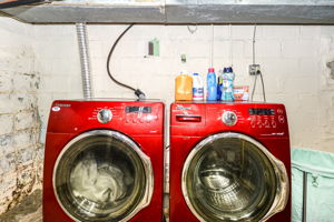 Laundry area - basement