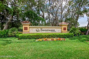 Sweetwater Entrance Sign