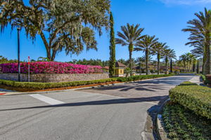 Entrance Road to Summerland Hall Amenities Center