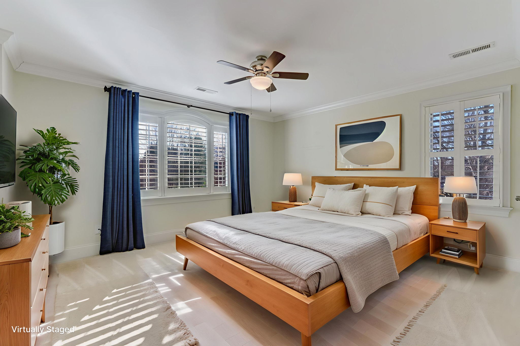 Bedroom 4 virtually staged