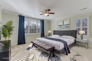 Bedroom 4 virtually staged