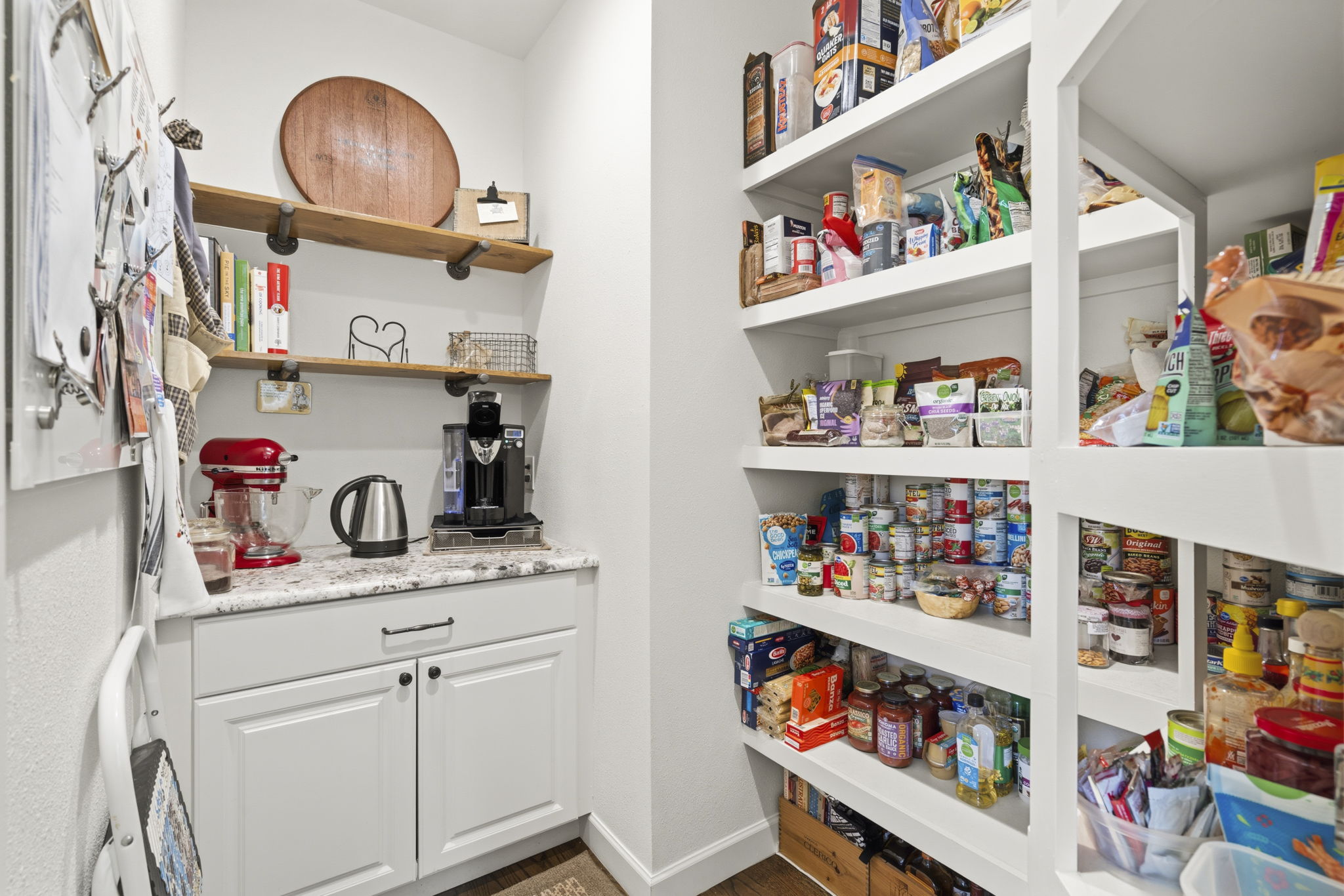 A chef's dream pantry!