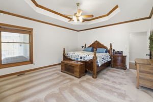 Oversized primary bedroom