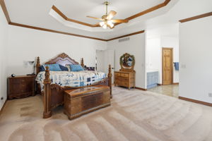 Oversized primary bedroom