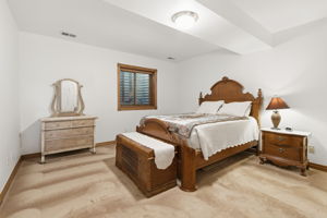 1 of 2 lower level bedrooms.