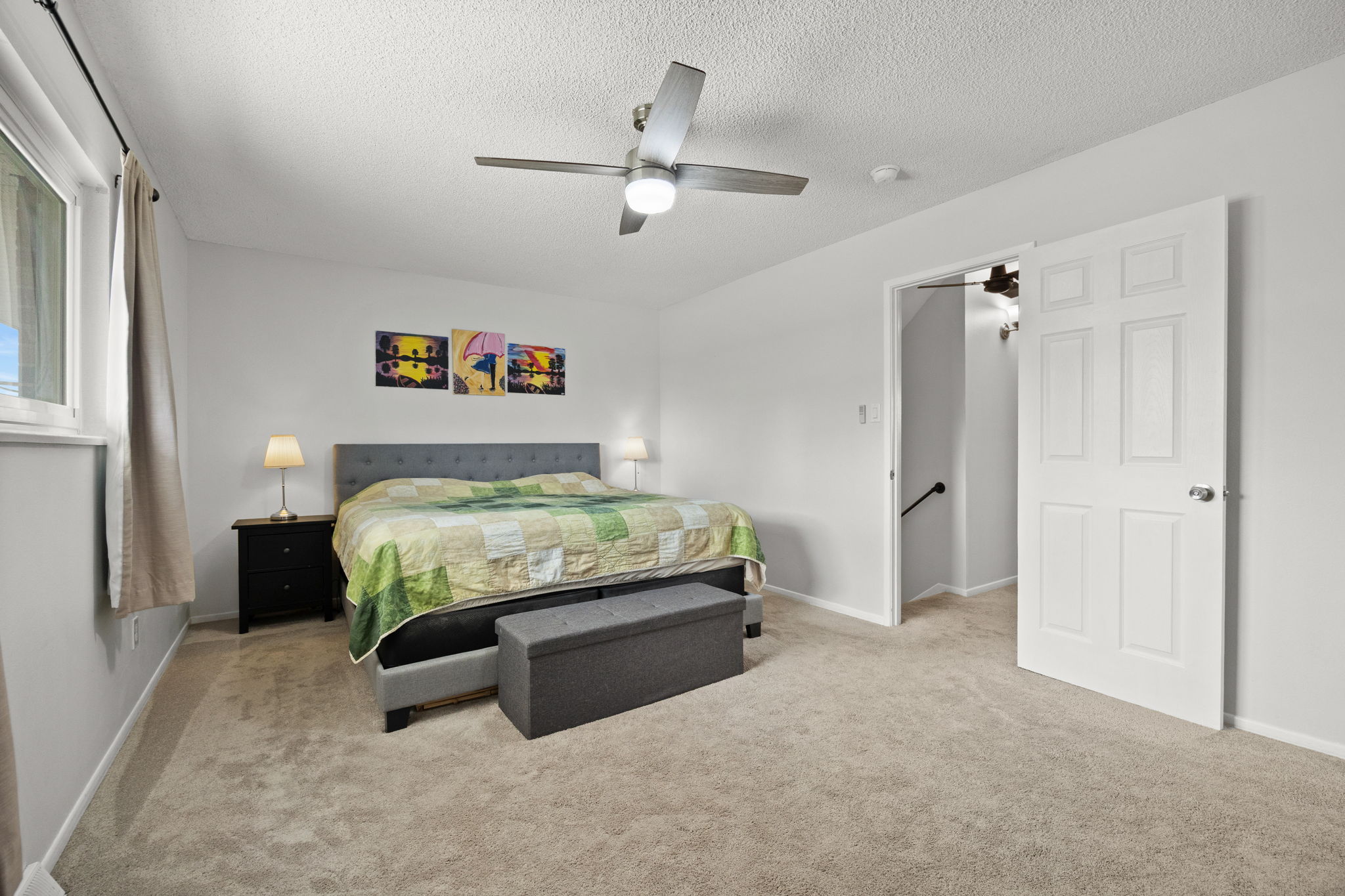 Large primary bedroom