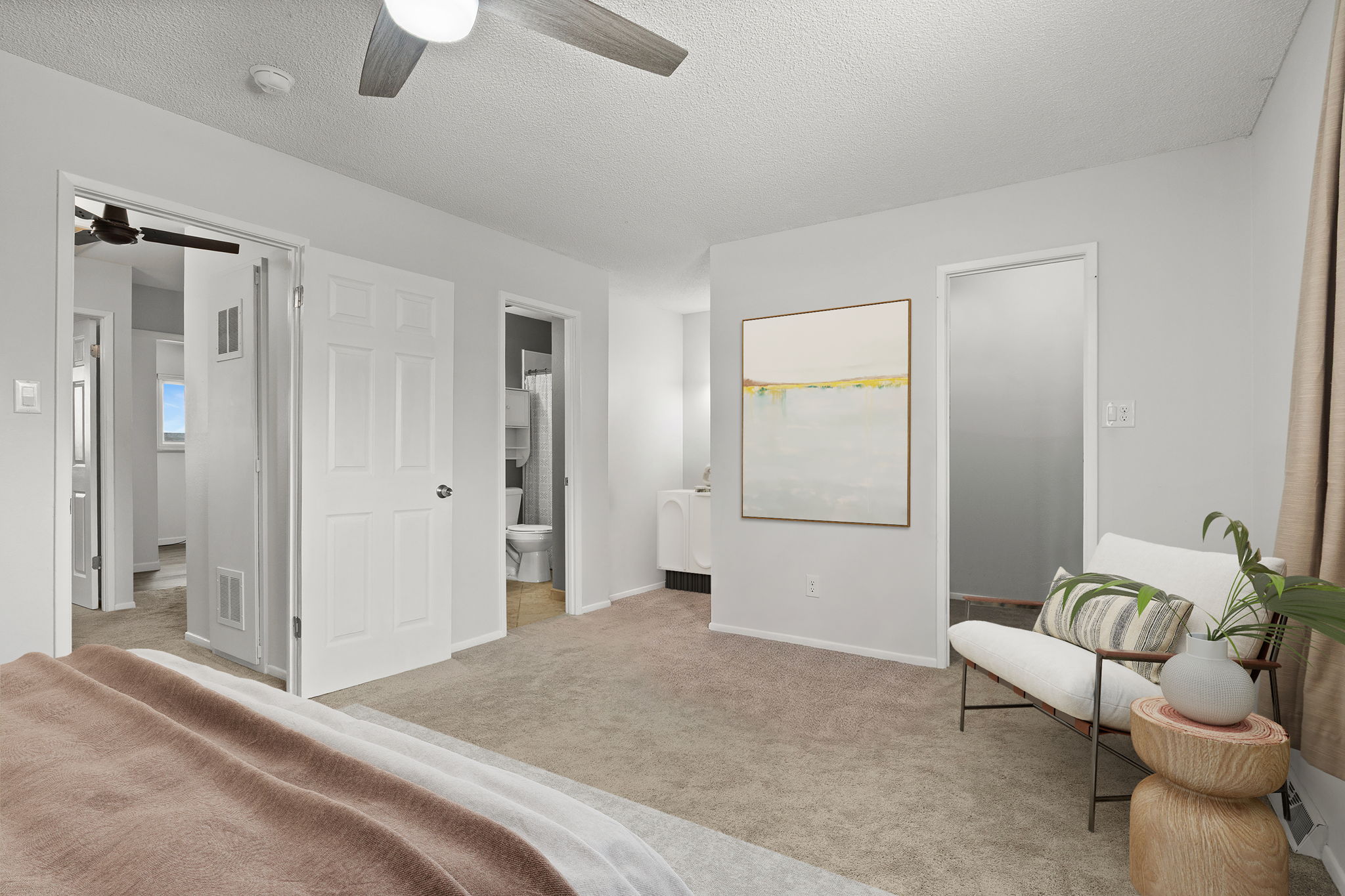 Walk in closet AND 2nd closet