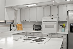 Plenty of cabinet space!