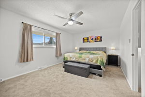 Ceiling fans in every room