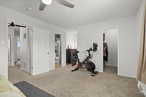 Walk in closet AND 2nd closet