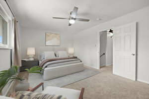 Large primary bedroom