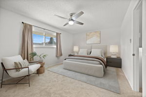 Ceiling fans in every room