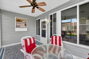 Screened Porch with Water Views