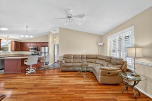 Kitchen and Living Room