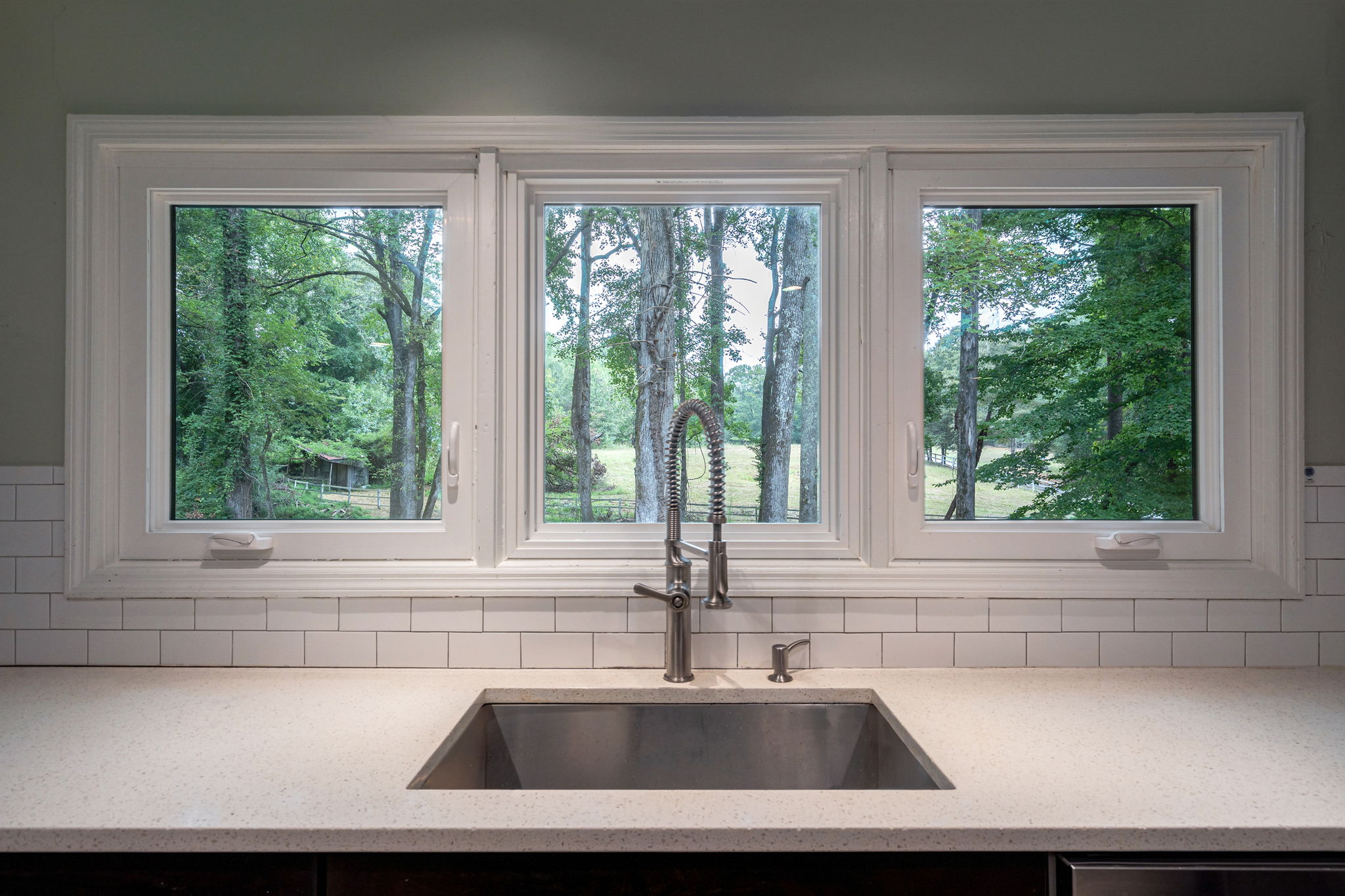 Kitchen Sink with View