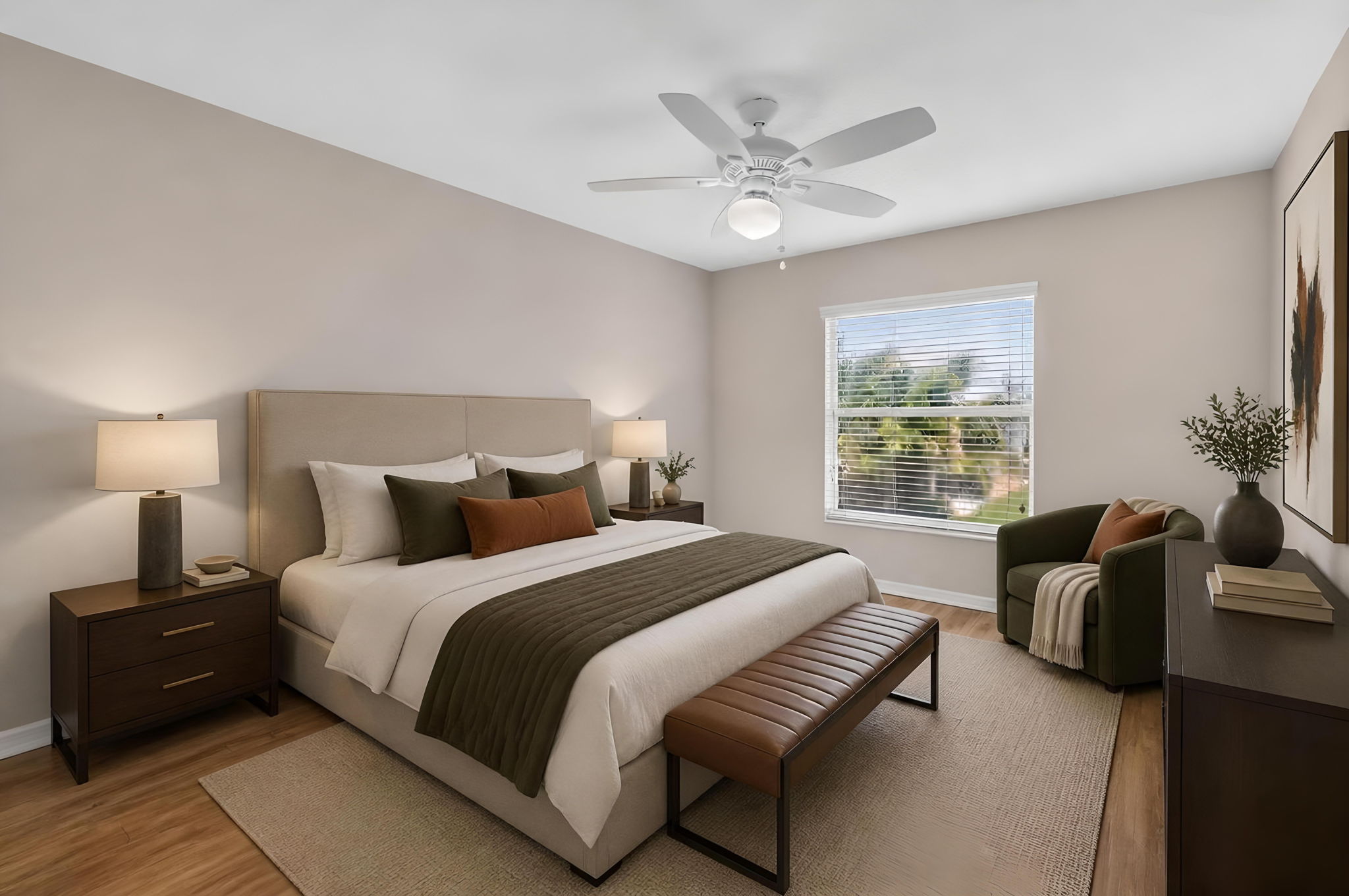 Second Bedroom - Virtually Staged