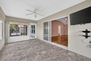 Glass-Enclosed Lanai