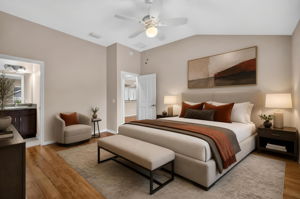 Primary Bedroom - Virtually Staged