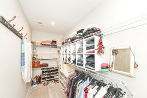 Huge Walk In Closet