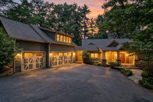 Twilight Front Elevation