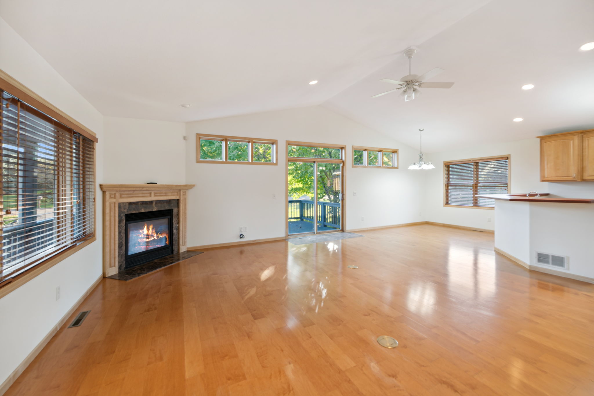 You'll love the flow of the open concept floorplan