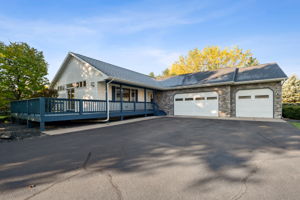 Plenty of room for parking & storage in the 28x40 insulated, heated garage