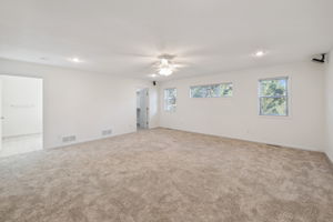 Huge walk-in closet & private full bath