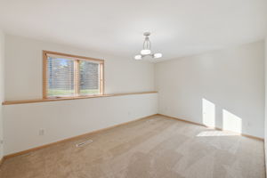 Double door bedroom closets, no tedious bifolds