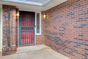 3 Exterior Front Porch Entry Detail