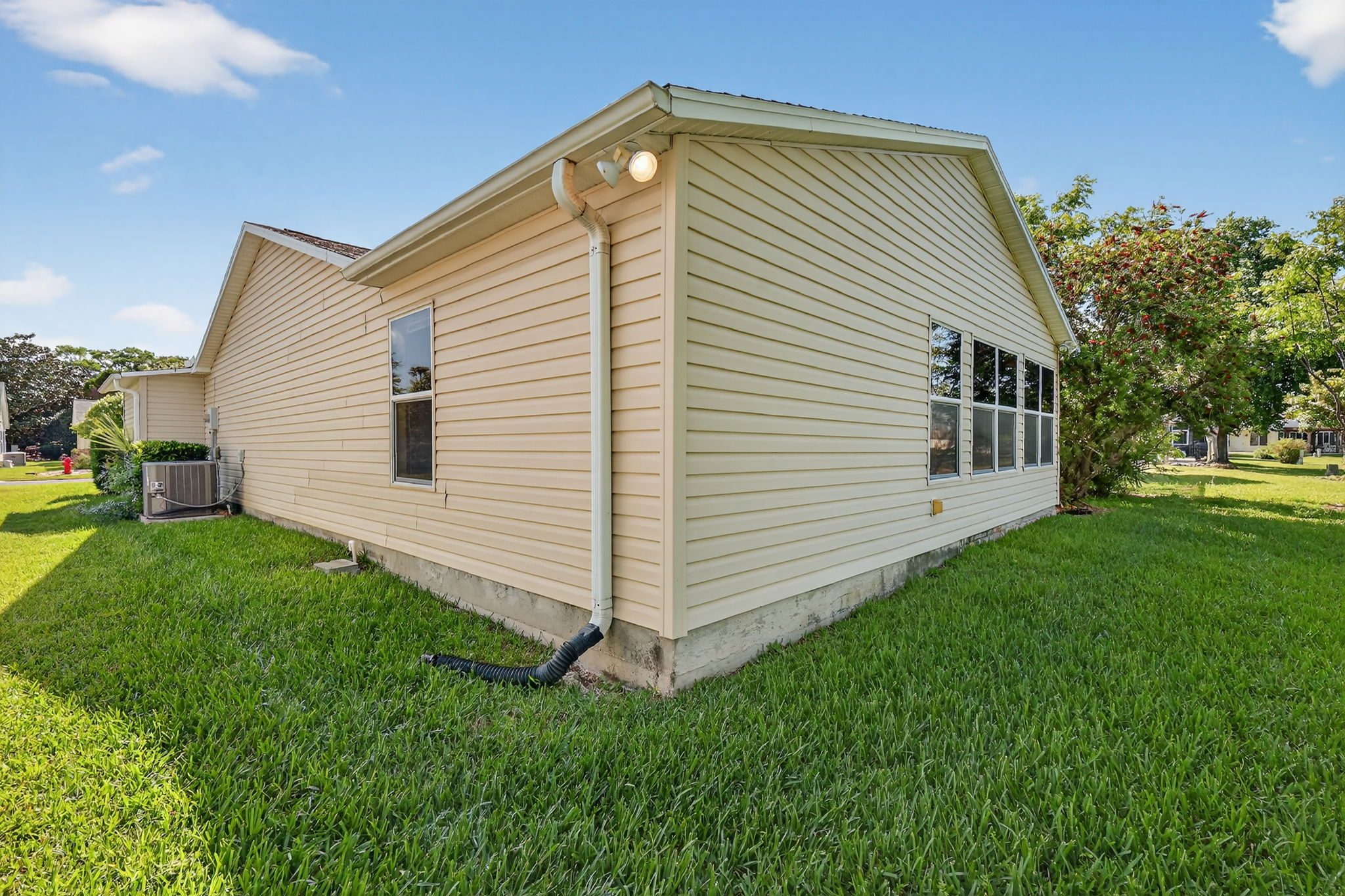 Rear and Side Elevation