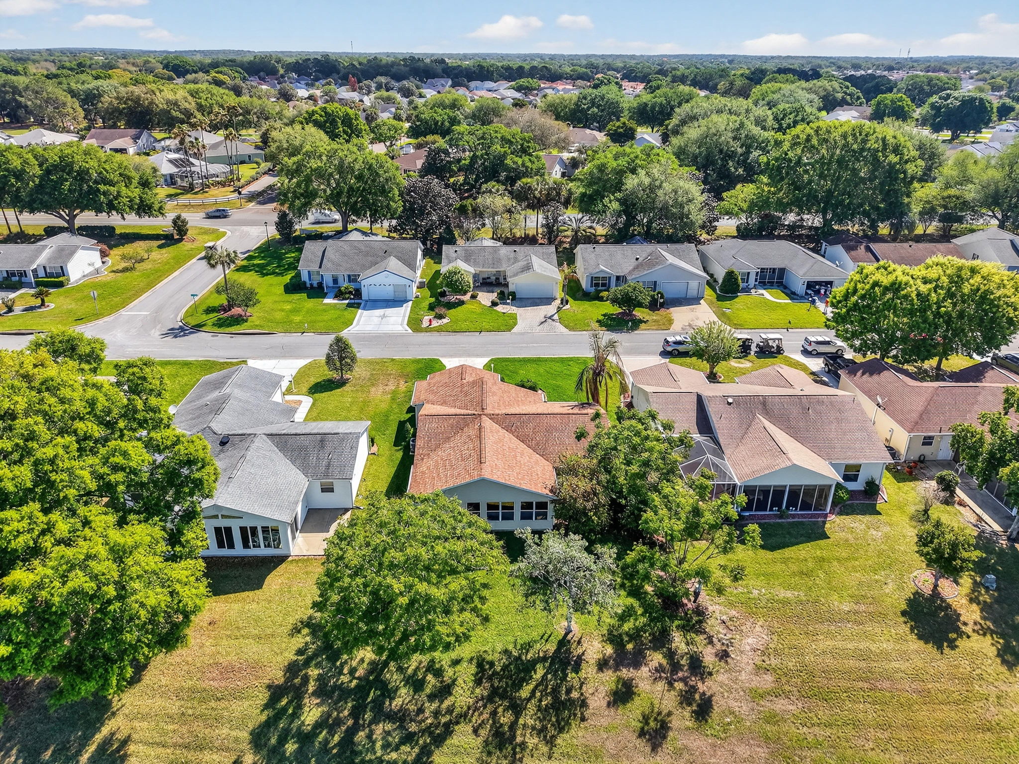 Aerial Rear Elevation