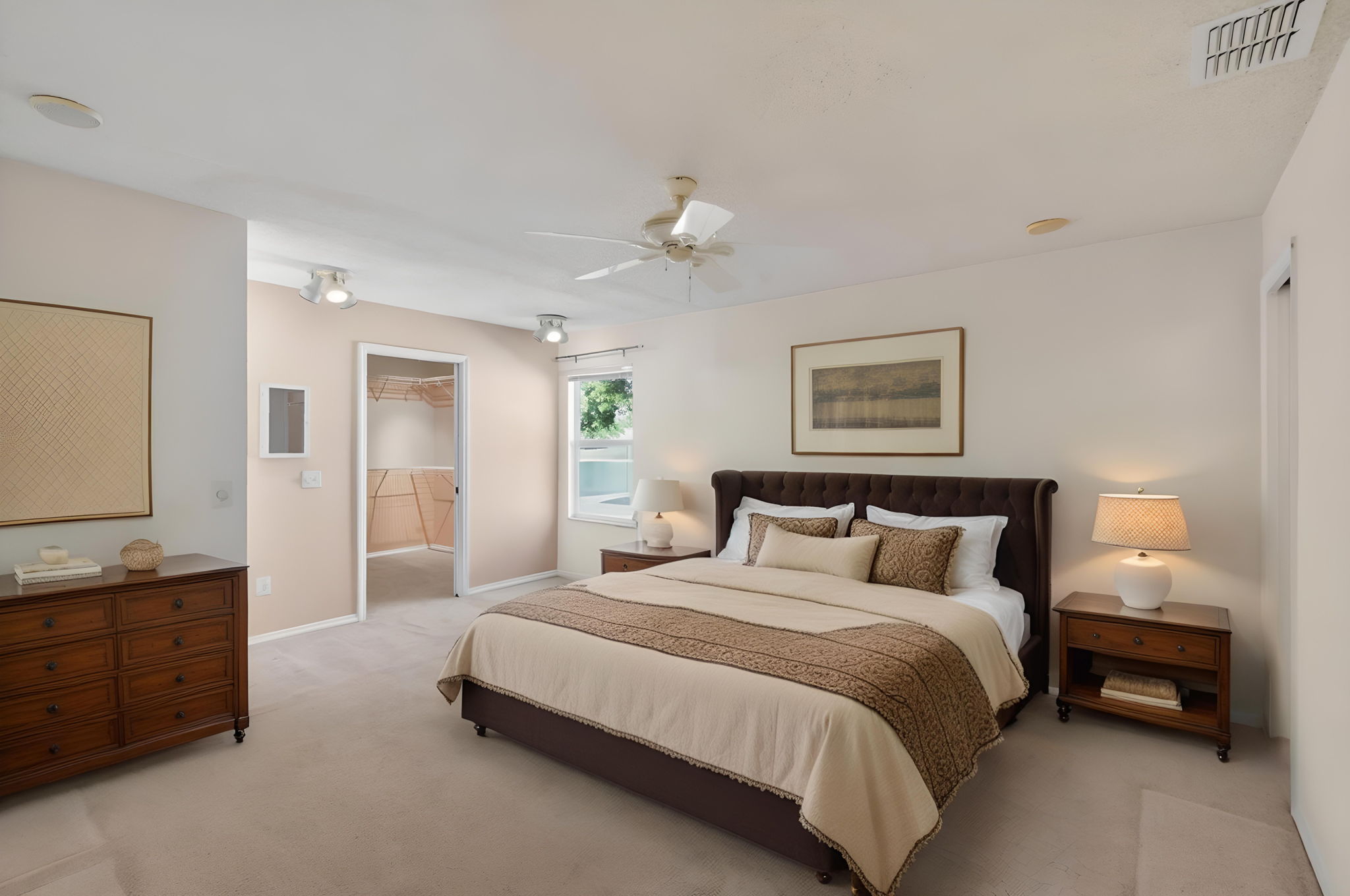 Primary Bedroom-Virtually Staged