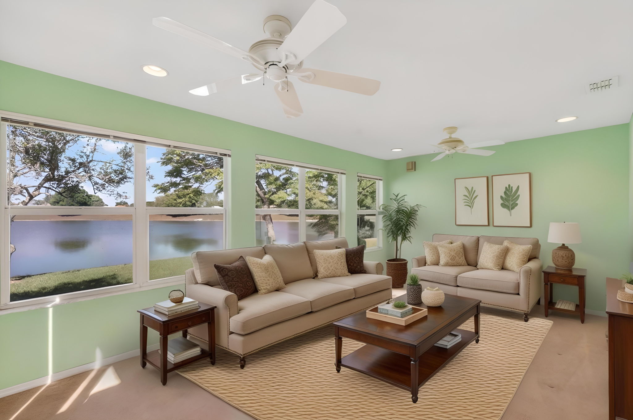 Florida Room-Virtually Staged