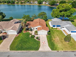 Aerial Front Elevation with Amazing Water Views!