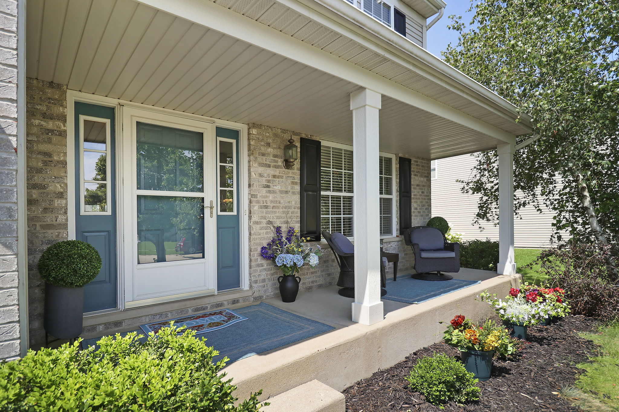 covered front porch