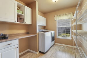 Main floor large laundry and pantry