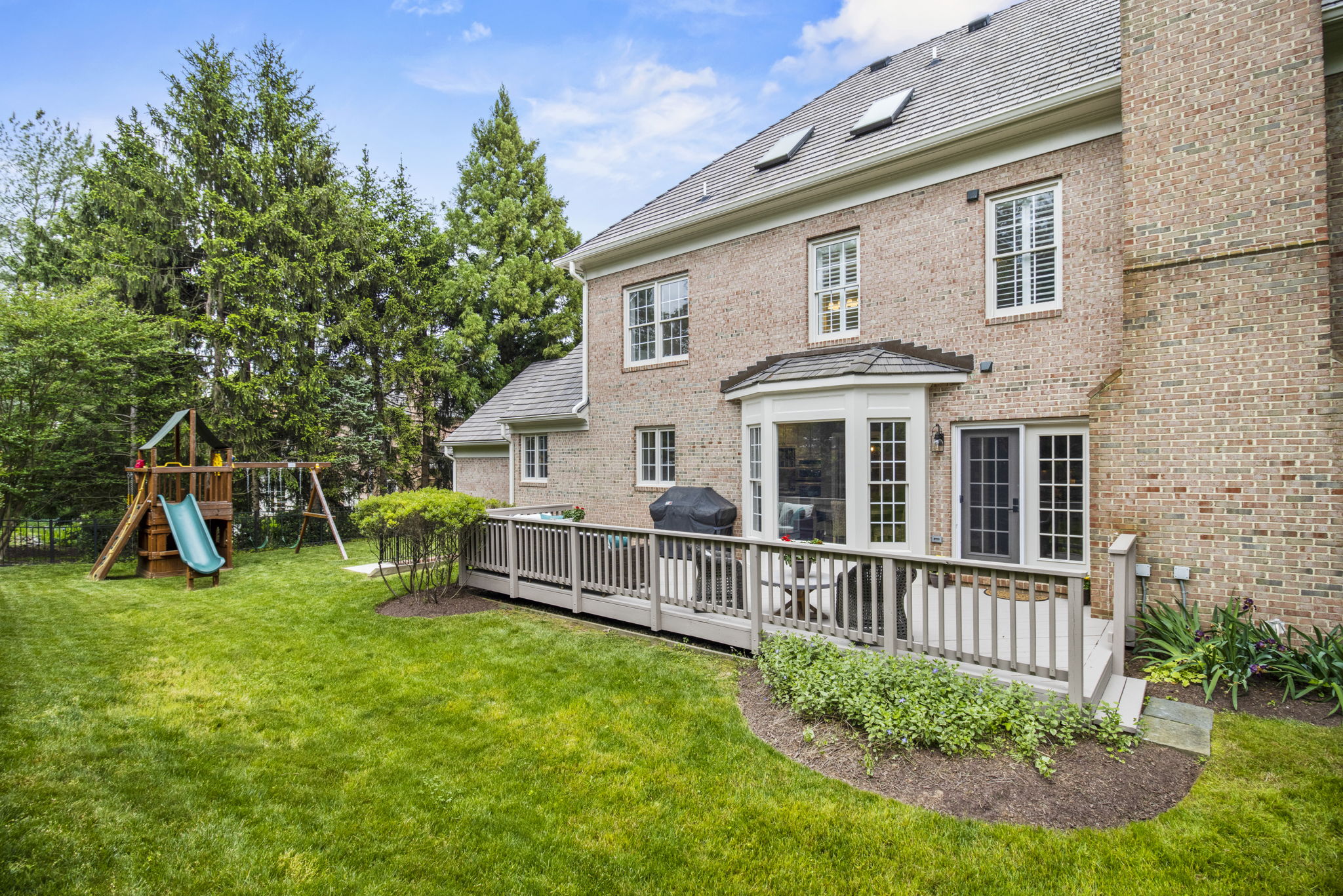 Deck and Yard
