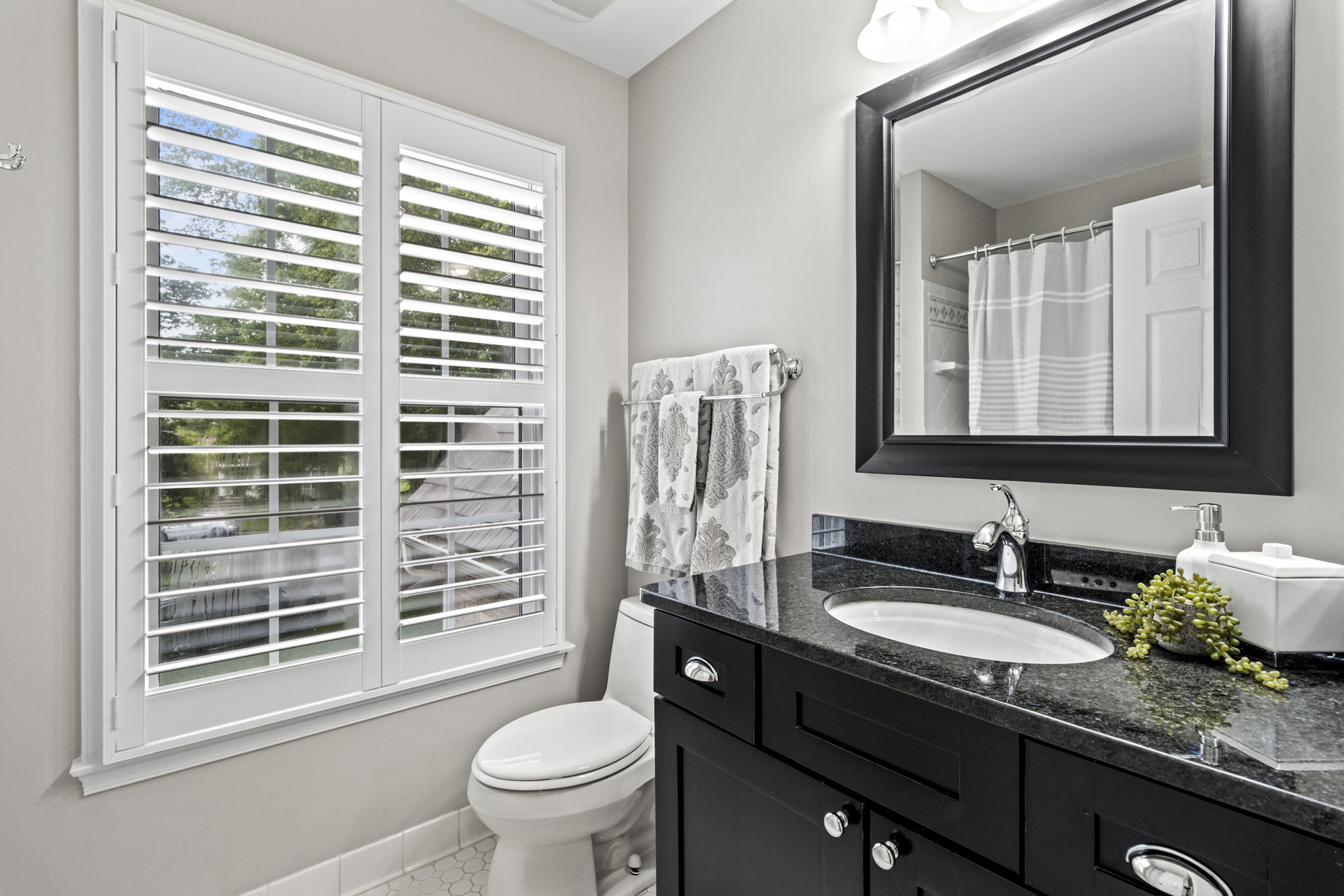 Hall Bath with Tub/Shower Combo