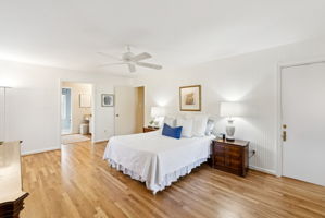 Primary Bedroom with Custom Closet Area