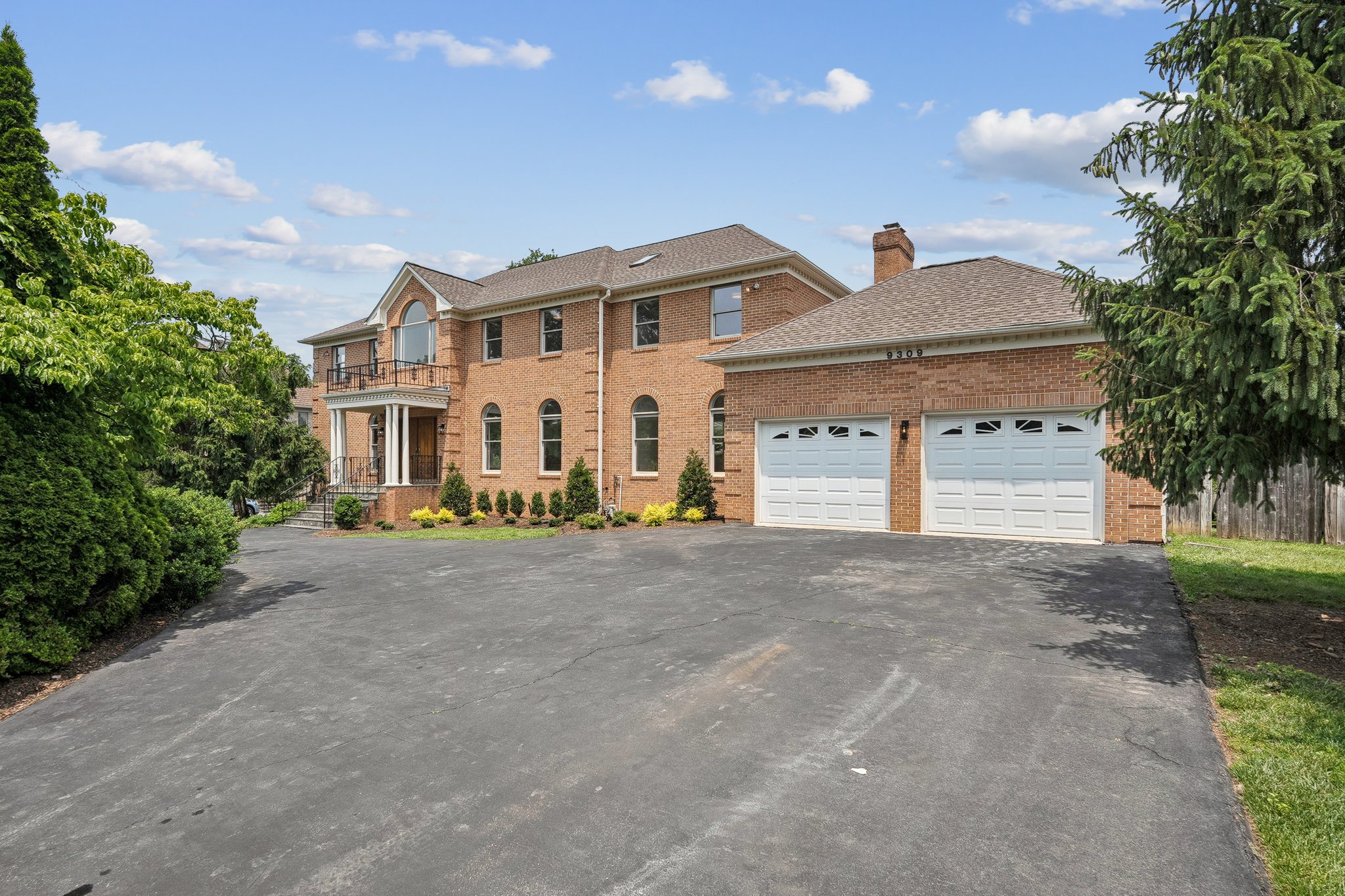 Oversized Two- Car Garage